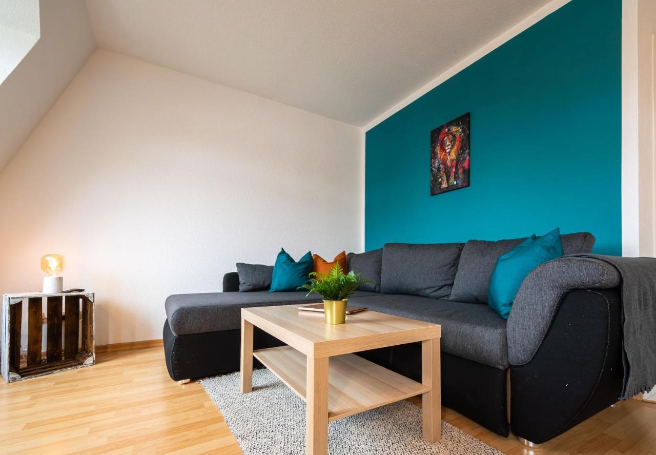 Blue Chili 99 - Grosszuegiges Loft Wlan Boxspringbett Bis 4 Pers Apartment Leipzig Bagian luar foto